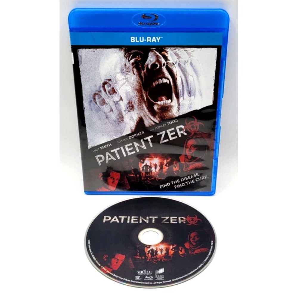 Patient Zero Blu-ray Stanley‎ Tucci Matt Smith Natalie Dormer